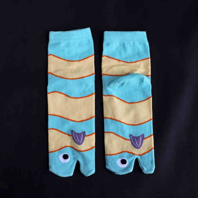 Cotton Two-finger Socks