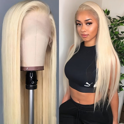 -VelvetGlow Headband Wig Blonde