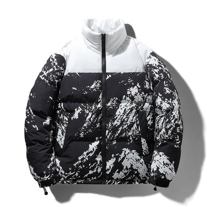 Autumn And Winter New Thick Warm Cotton-padded Jacket Men
