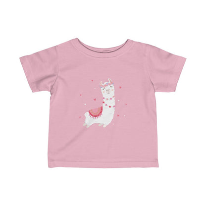 Happy Baby Llama Infant Girls Tee