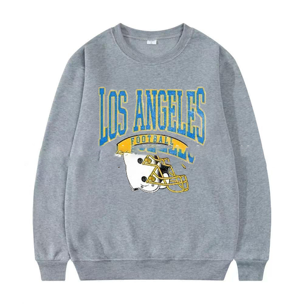 Brushed Hoody Round Neck Men's Sports And Leisure