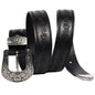 Men's Mongolian Style Personalized Carved Belt