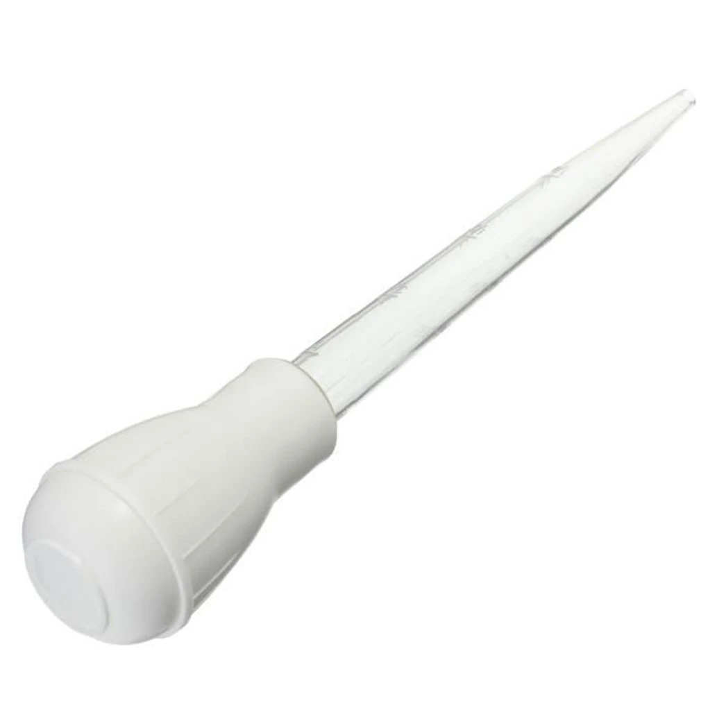 2 PCS Meat & Poultry Baster Heat Resistant BPA Free Turkey Syringe