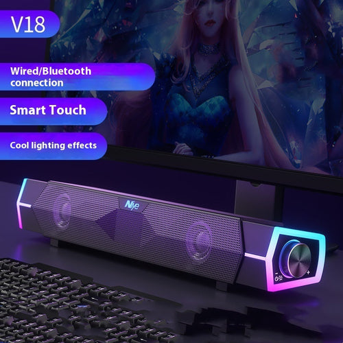 Bluetooth Speaker Dual Speaker Subwoofer Theater Level Surround