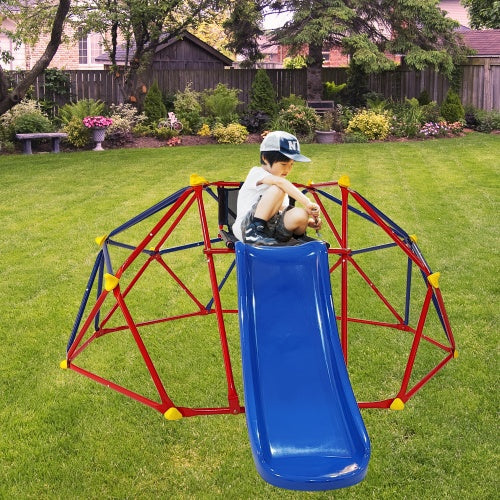 XCF007 6 Foot Dome Climber With 1.2 Meter Slide For Climbers Over 3