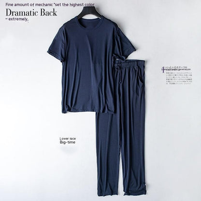 Short-sleeved T-shirt Thin Loose Trousers