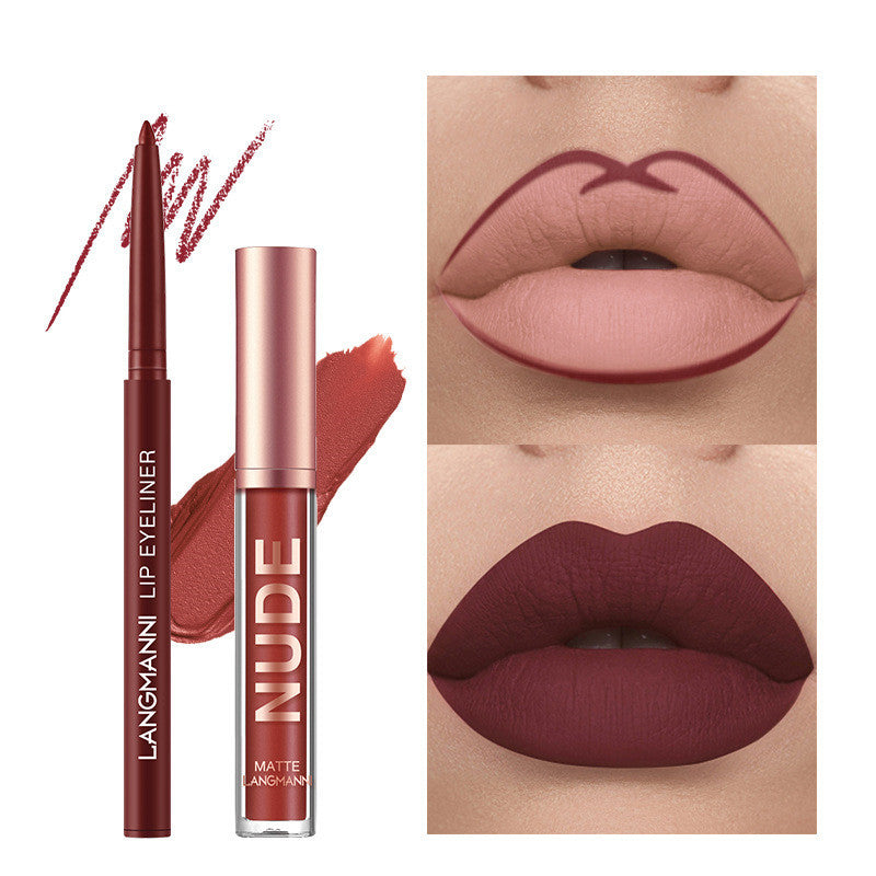 Lip Liner And Lipstick Makeup 12 Pcs