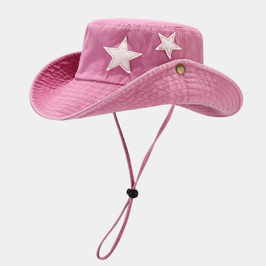Western Denim Sun Hat