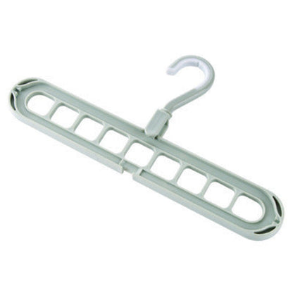9-hole Clothes Hanger Organizer Space Saving Hanger Multi-function