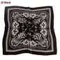 Vintage Satin Plain Scarf
