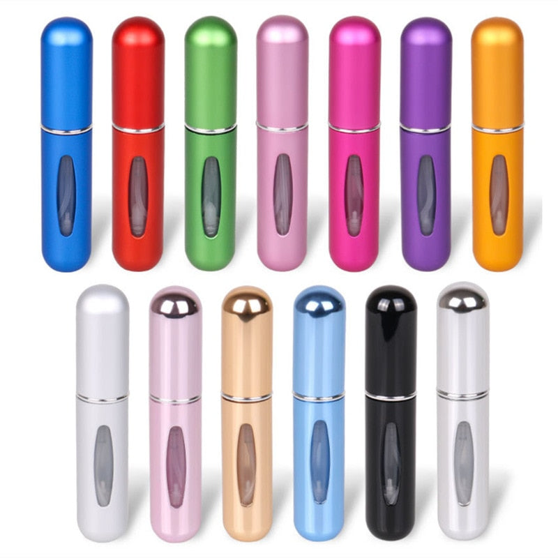 5ml Portable Mini Refillable Perfume Bottle With Spray Jar Scent Pump
