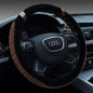 Steering wheel plush car