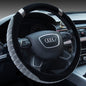 Steering wheel plush car