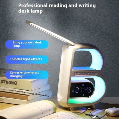 2024 New B-Shaped Blutooth Speaker Multifunctional Smart Music Rhythm