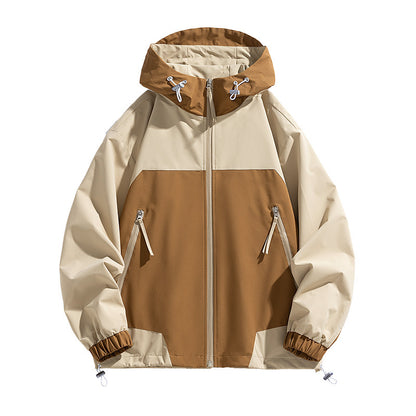 Retro Casual Hooded Jacket