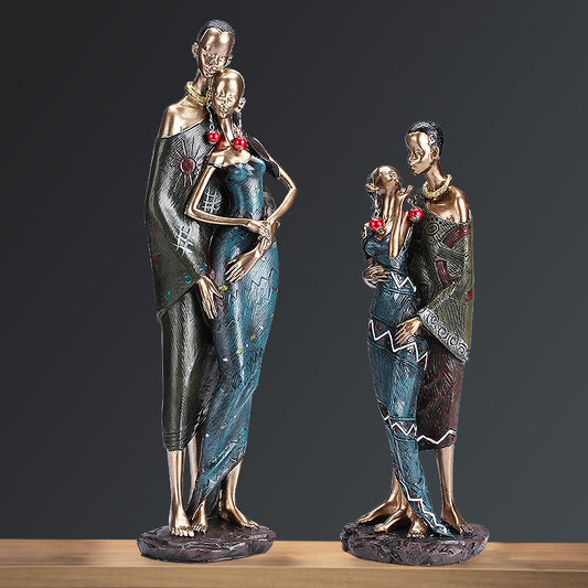 Couple figure decorations