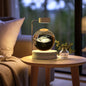 Crystal Ball Cosmic Indoor Night Light USB Power  Bedside Light