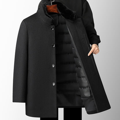 Men's Wool Overcoat