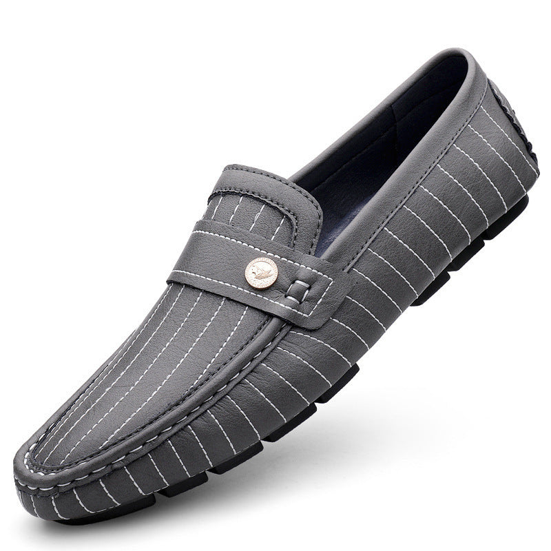 Breathable Men's Casual Leather Shoes