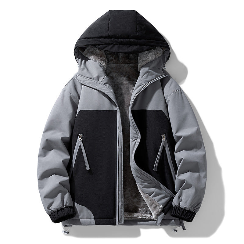 Retro Casual Hooded Jacket