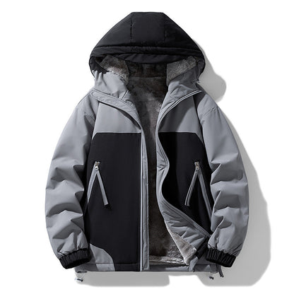 Retro Casual Hooded Jacket
