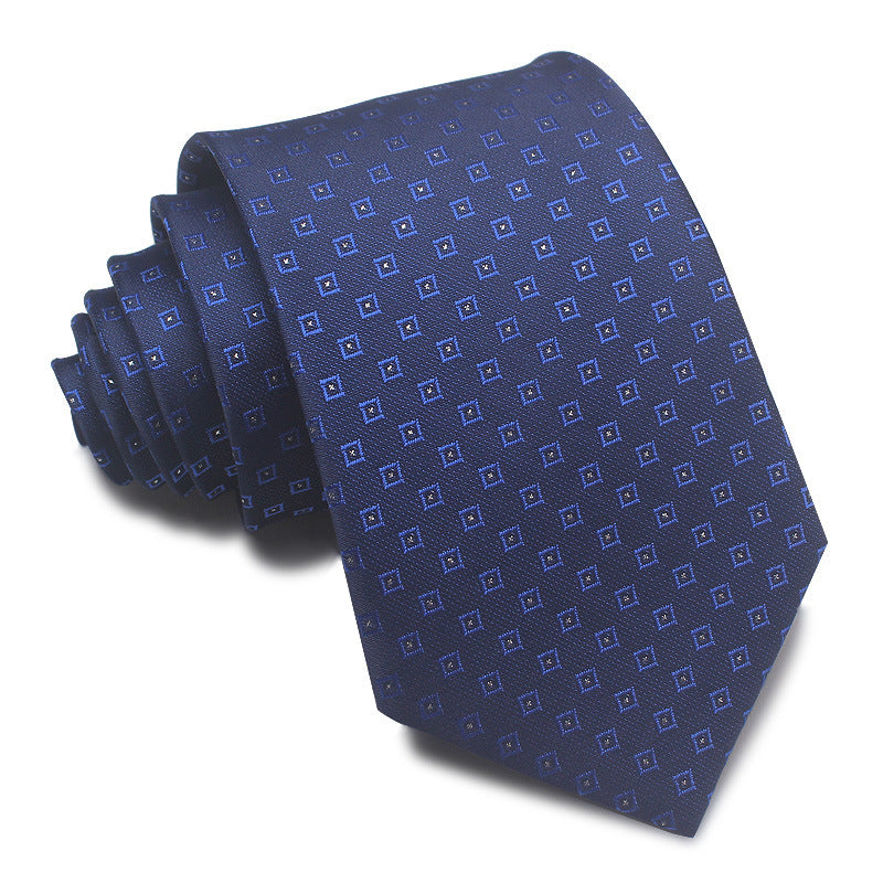 8CM Striped Tie Men's Business Formal