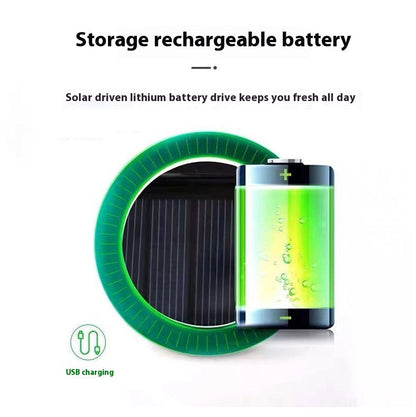Long Endurance Lithium Battery Fan Solar Charging Wind Sun Protection Hat