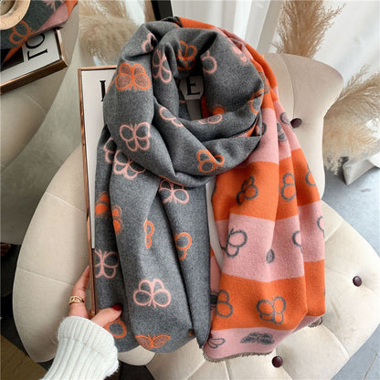 Double-sided Cashmere Scarf
