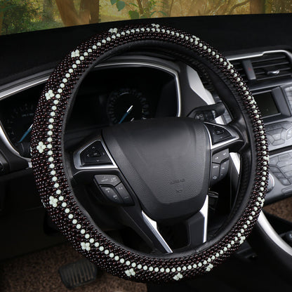 Black Steering Wheel Cover