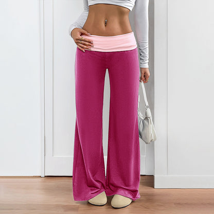 Women's Low Waist Casual Sports Pants