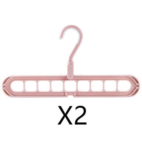 9-hole Clothes Hanger Organizer Space Saving Hanger Multi-function