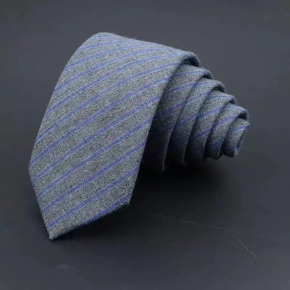 Thickened Men's Business Fashion Tie Cotton