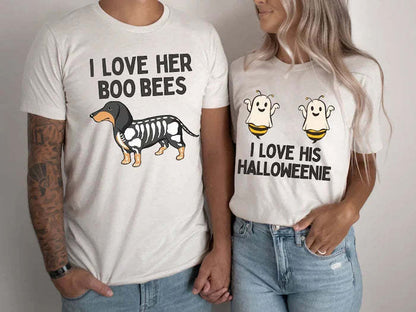 Matching Halloween Couple Shirt