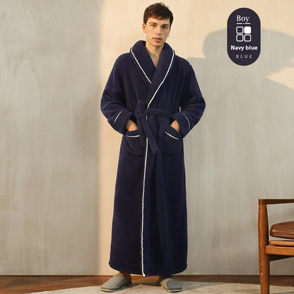 Thickened Cotton Velvet Robe