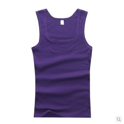 Men's Square Collar Vest