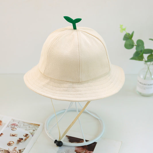 Removable Face Shield Baby Fisherman Hat