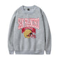 Brushed Hoody Round Neck Men's Sports And Leisure