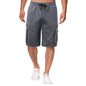 Summer Men's Double Pocket Zipper Casual Workwear Fitness Sports Shorts