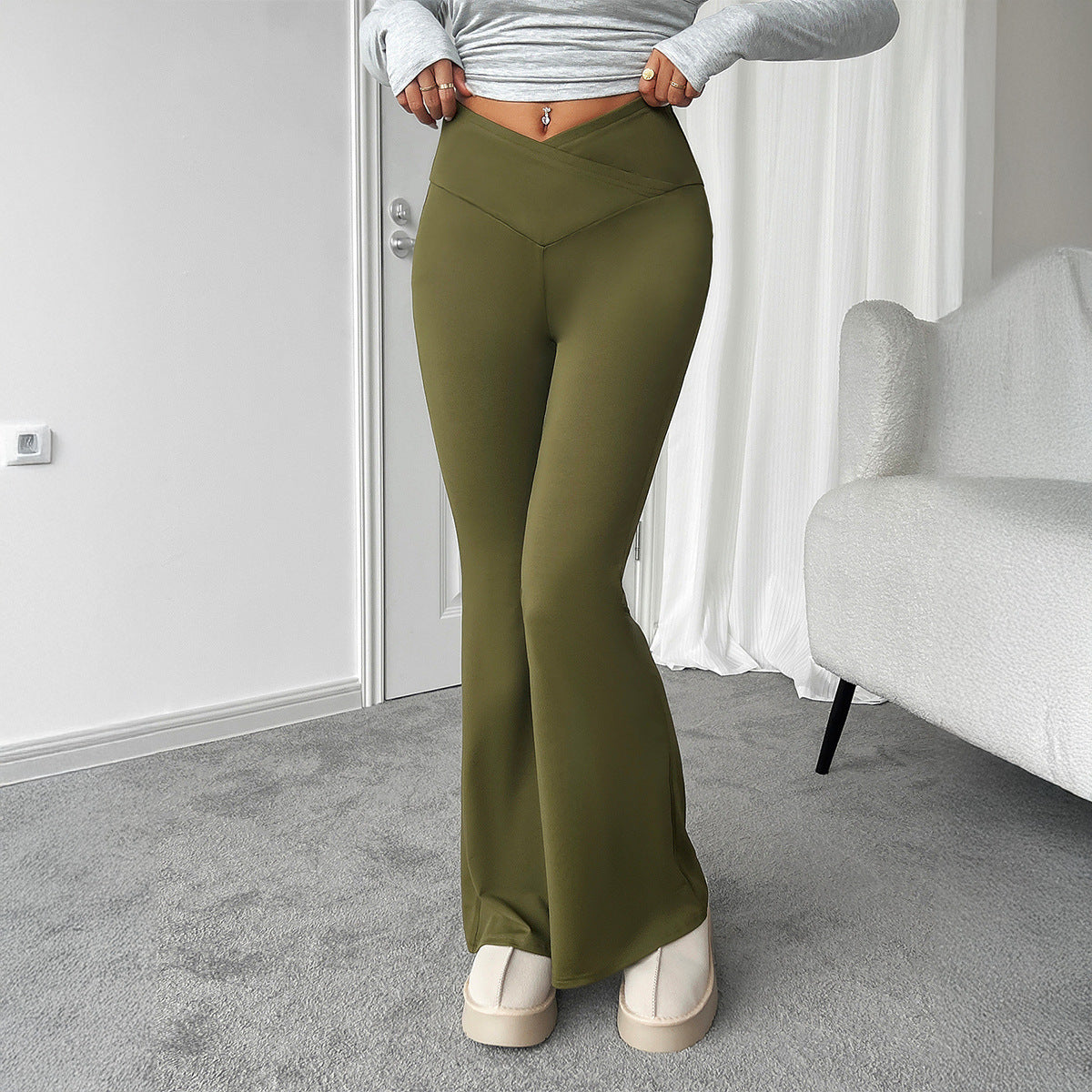 Slim-fitting Yoga Pants Women's Clothing