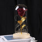 Rose Flowers LED Light In Glass