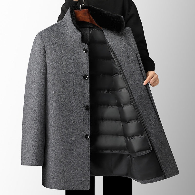 Men's Wool Overcoat