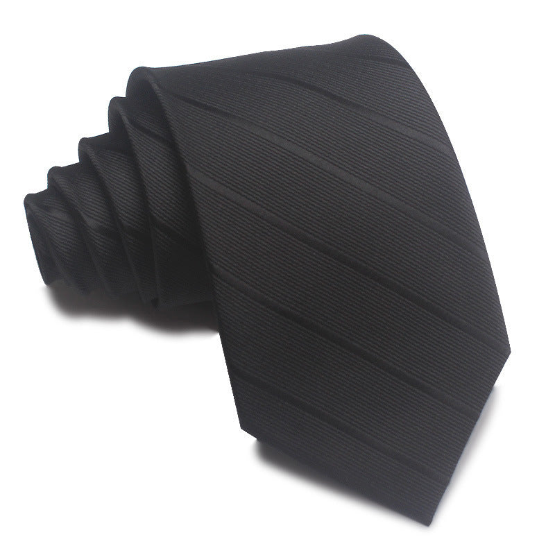 8CM Striped Tie Men's Business Formal