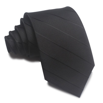 8CM Striped Tie Men's Business Formal