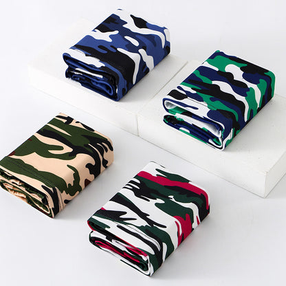 Men's Camouflage Convex Casual Sports Boxers