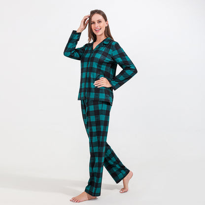 Family Christmas Pajamas For Parents And Children