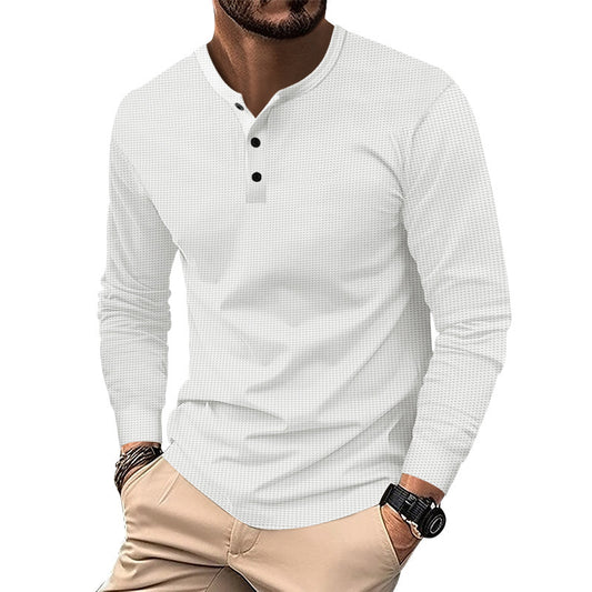 American Spring And Autumn Men's Long Sleeves T-shirt