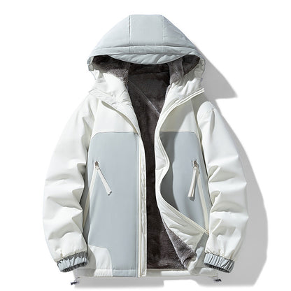 Retro Casual Hooded Jacket