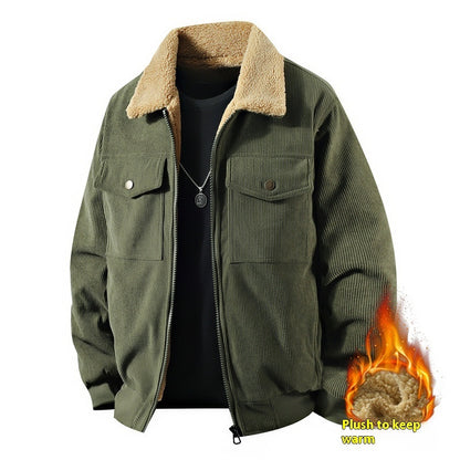 Fleece Corduroy Cotton Jacket