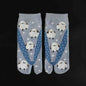 Cotton Two-finger Socks