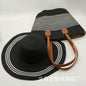 Straw Hat Bag Two-piece Set Seaside Vacation
